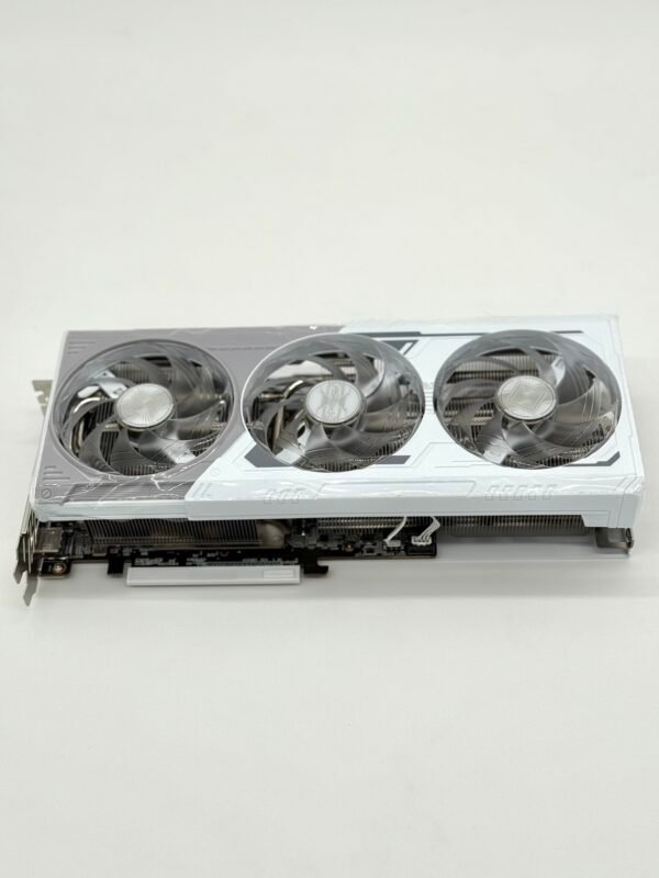 ASRock 9070XT Steel Legend Angled Front View