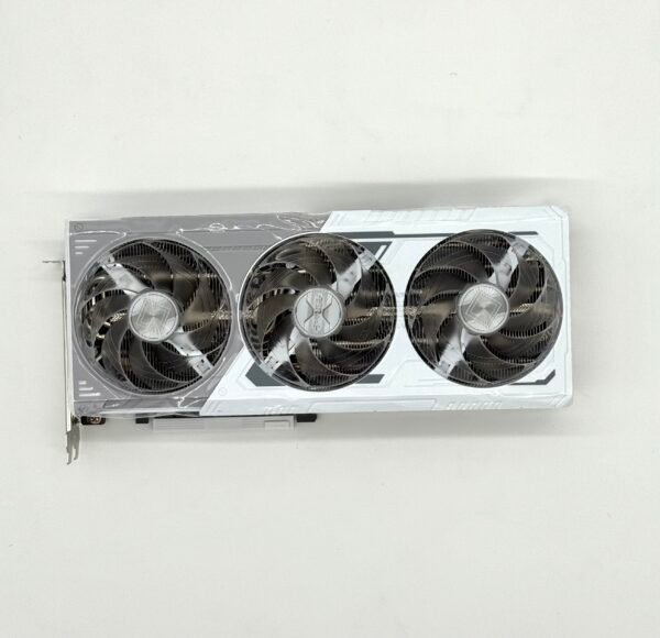 ASRock 9070XT Steel Legend high front View