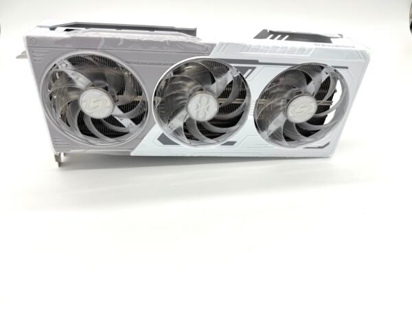 ASRock 9070XT Steel Legend Front Side View