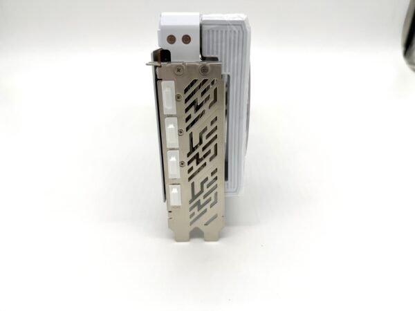 ASRock 9070XT Steel Legend Back Port Side View