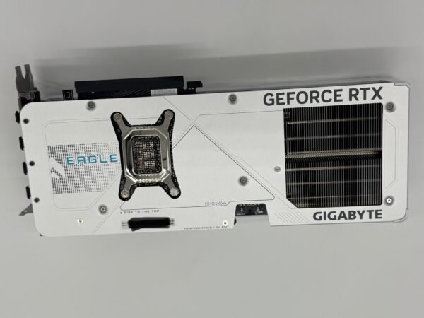 Gigabyte RTX 5070ti/5070 EAGLE OC SFF ICE Back View 2
