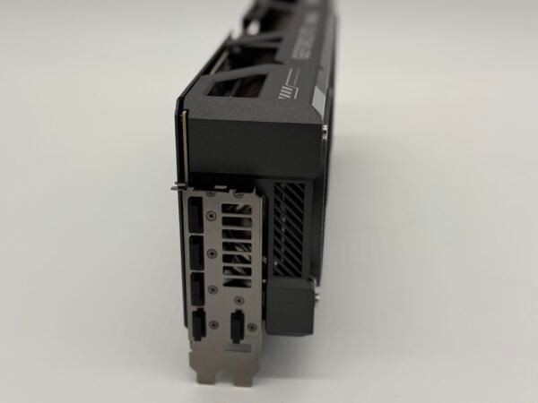 ASUS TUF RTX 5080 Gaming OC Back Side Port View