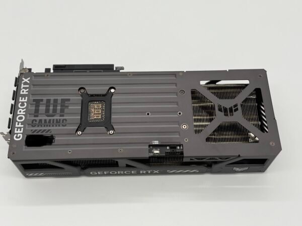 ASUS TUF RTX 5080 Gaming OC Angled Back View