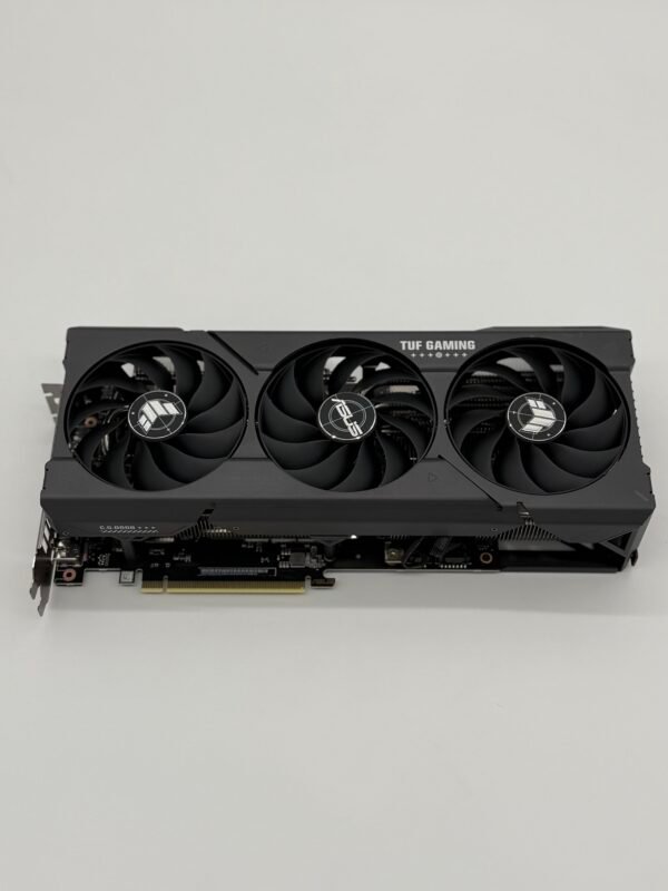 ASUS TUF RTX 4070 Super Front Angled View