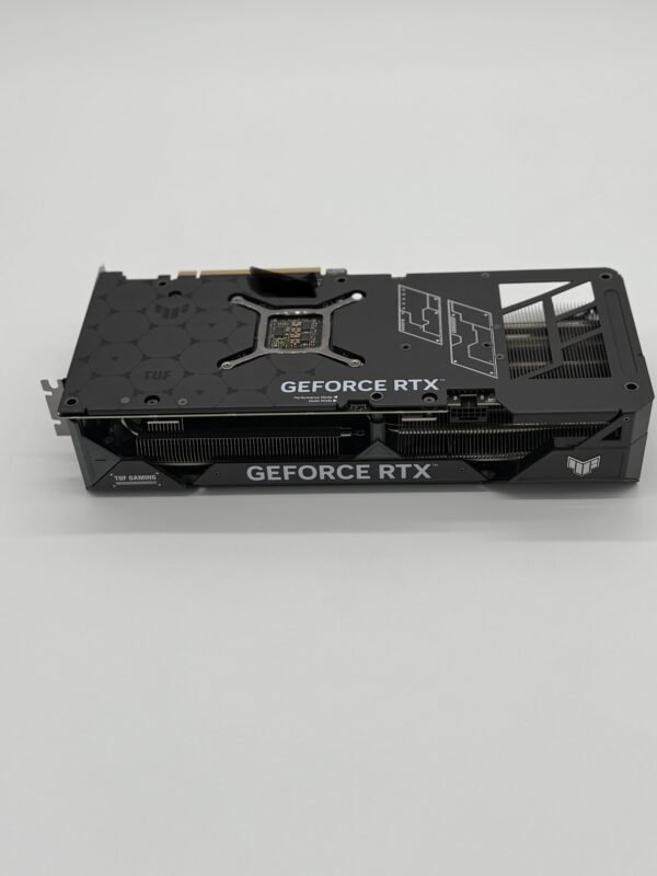 ASUS TUF RTX 4070 Super Back Angled View