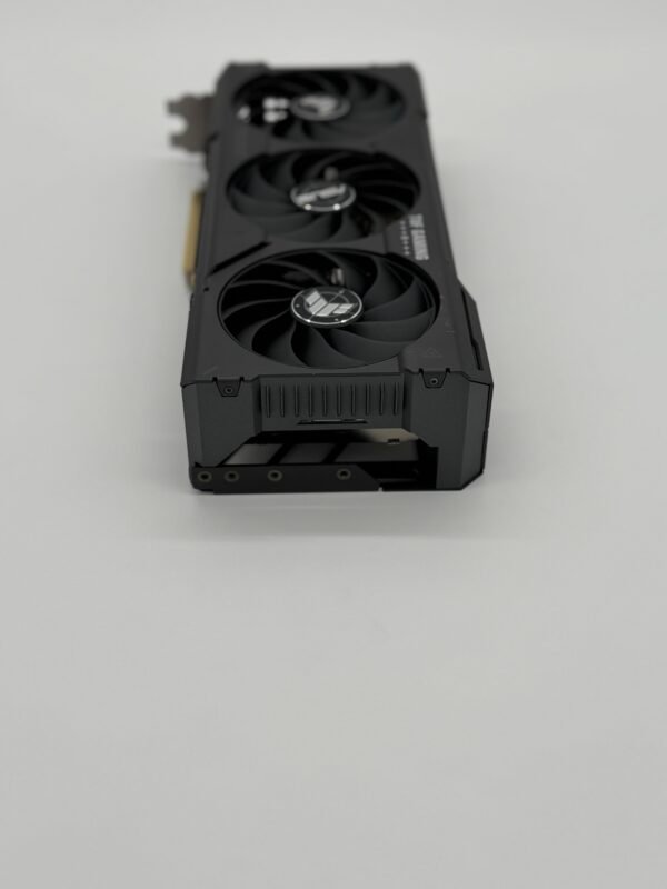 ASUS TUF RTX 4070 Super Front SIDE PCB Angled View
