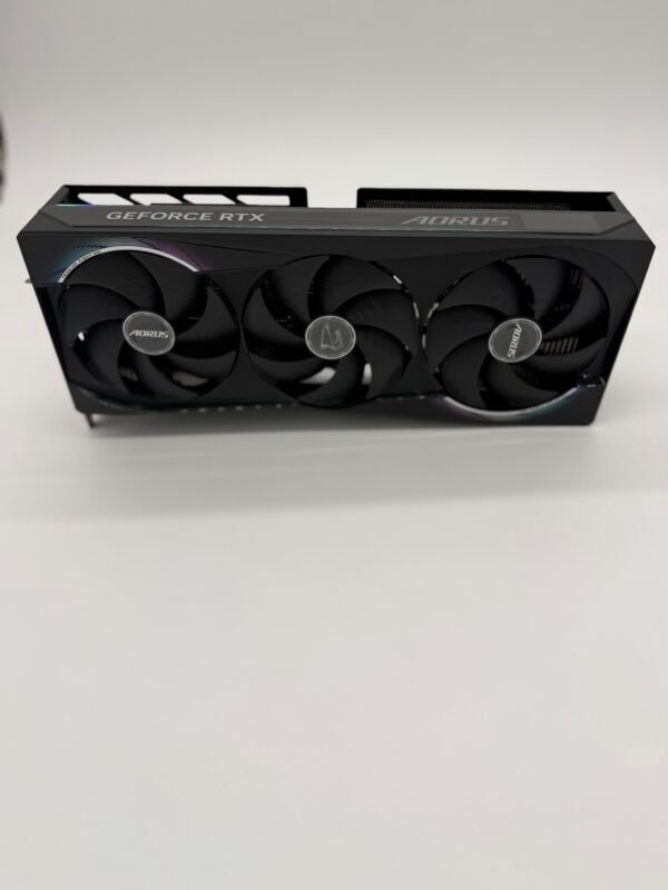RTX 5080 AORUS MASTER Front Facing Angled View